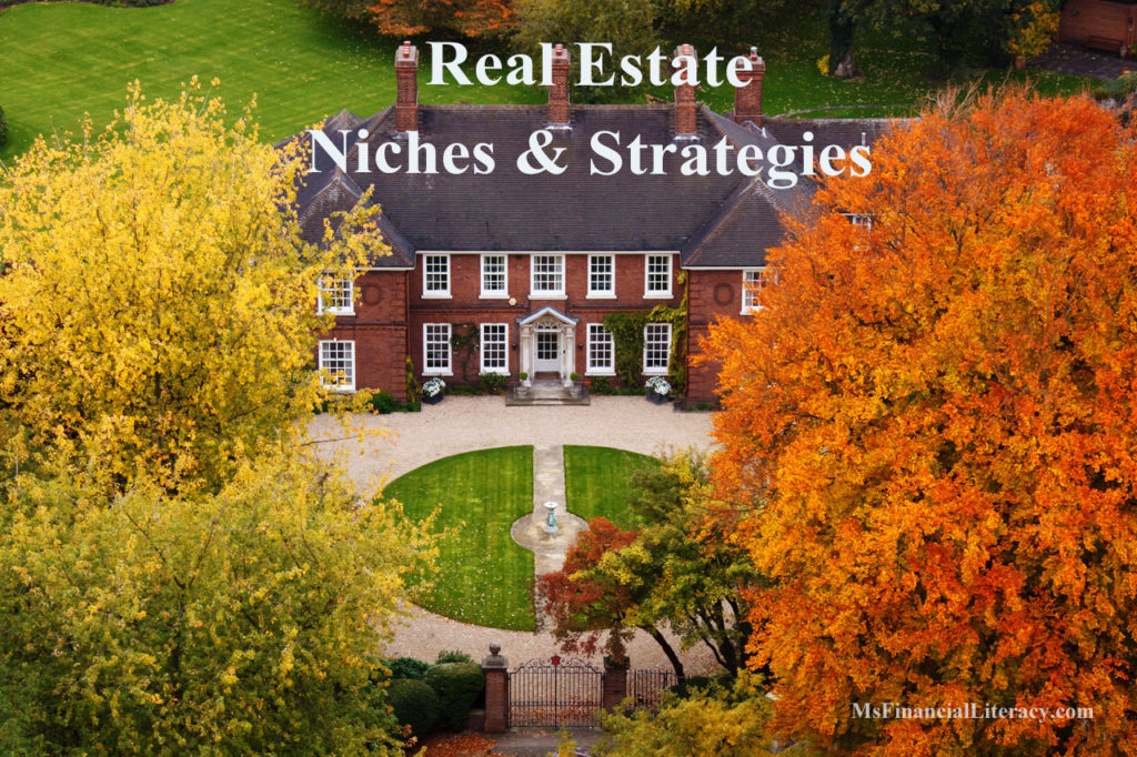 Real Estate Niches and Strategies - Ms. Financial Literacy