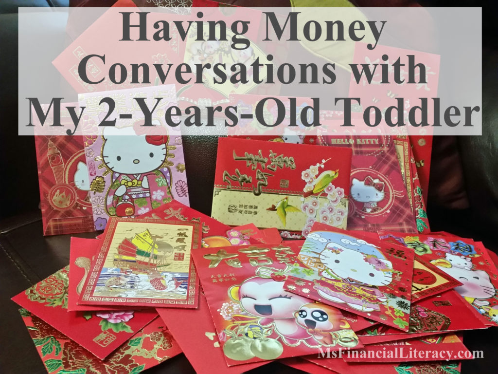 money talk with my toddler