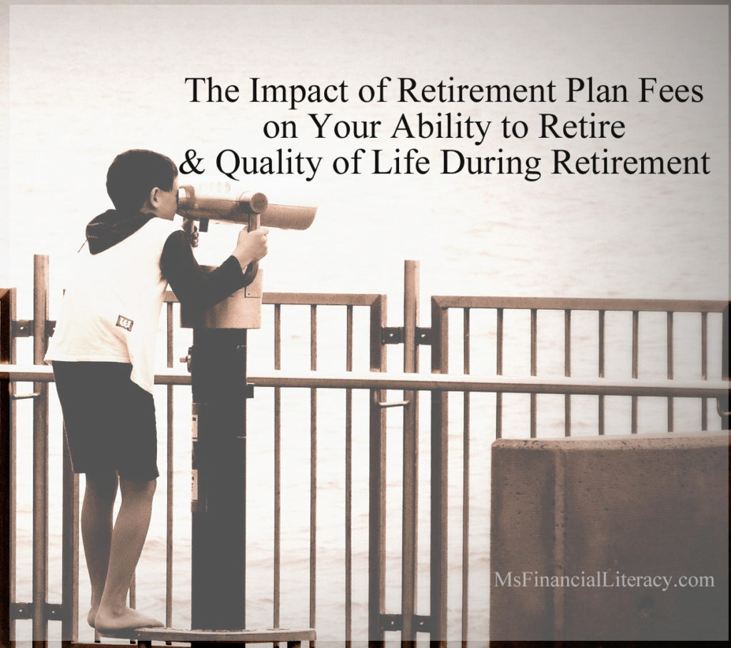 retirement fees impact